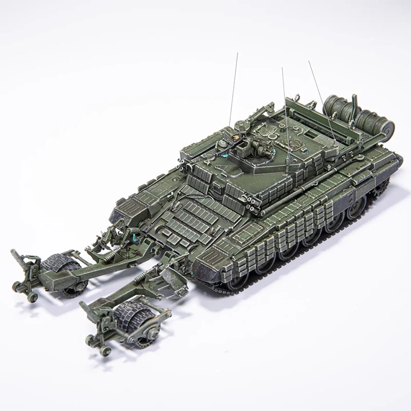 

1:72 Scale Russian BMR-3M Armored Vehicle Simulation Track-type Tank Model Static Display Collectible Toy Gift Souvenir