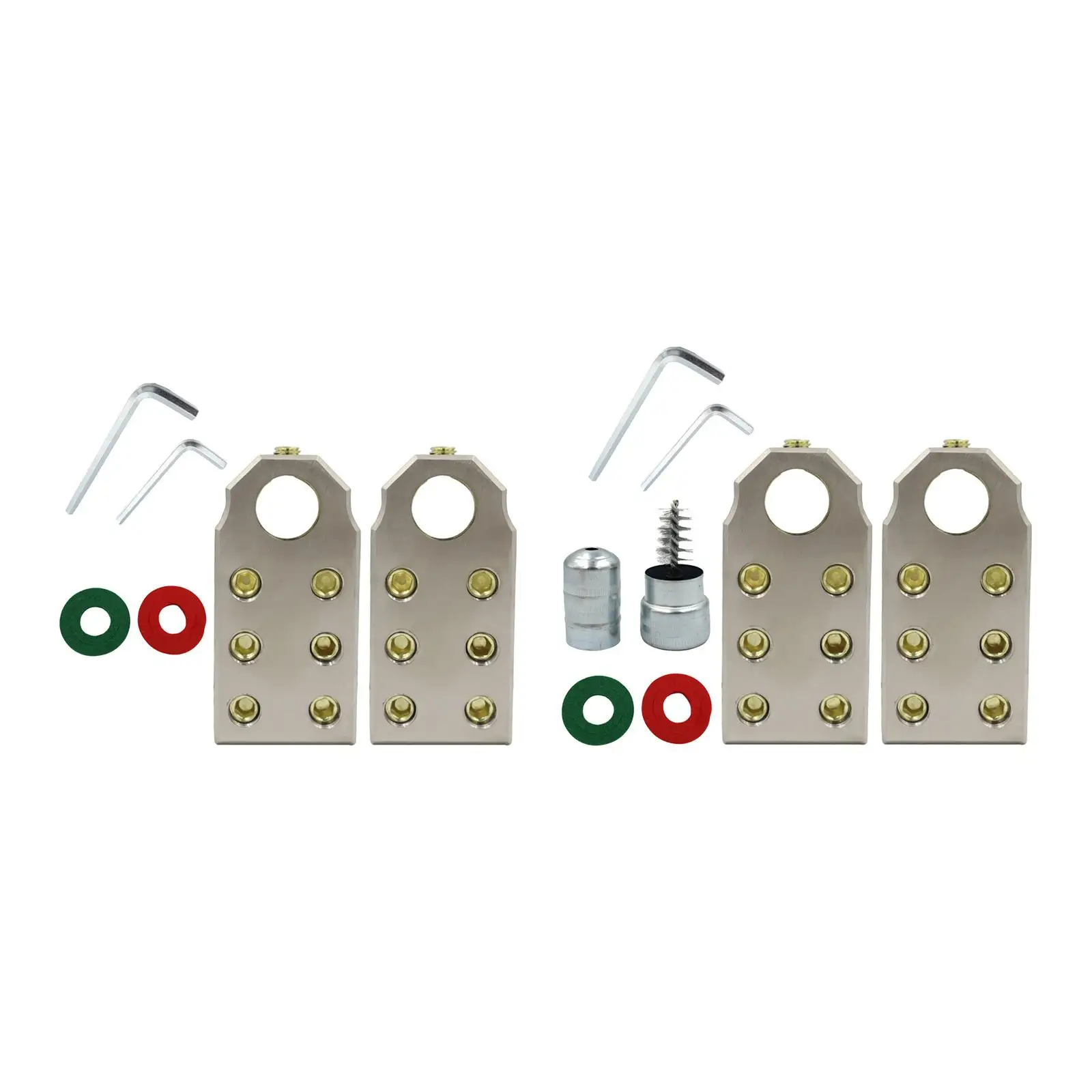 Positive & Negative Battery Terminals Clamp Car for Boat Crane Forklift