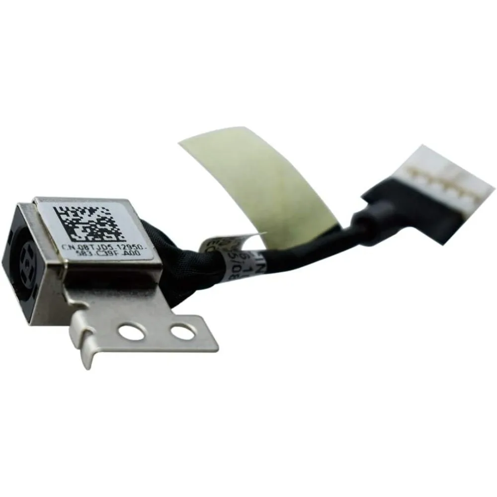 DC in Power Jack Charging Port Cable Connector Socket for Dell Latitude 11 3150 3160 P21T001 / 002 Series 08TJD5 450.02106.1001