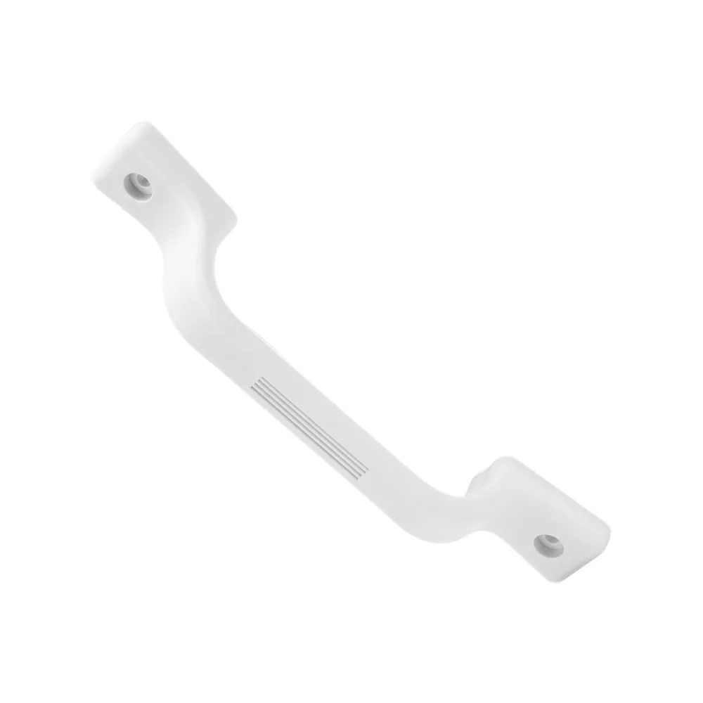 Durable White Entry Door Assist Bar 232mm Plastic Grab Bar Entry Door Grab Handle Motor Home