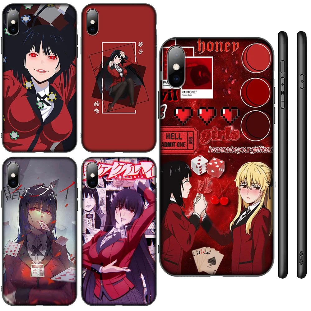 H-92 Kakegurui Yumeko Anime New Phone Case for Realme C3 C2 3 3i 5i 5 6s 6 7 8 8i 9i Pro