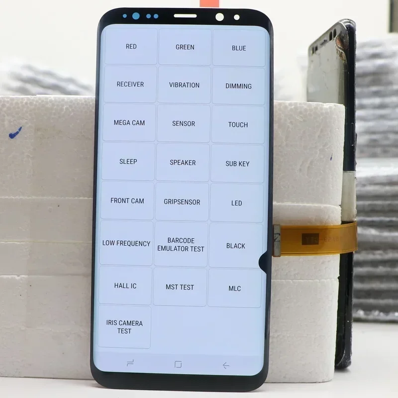 For Samsung Galaxy S8 Plus G955 G955F Lcd Display Touch Screen Digitizer FOR S8+ G955B/DS G955D AMOLED LCD Screen Assembly