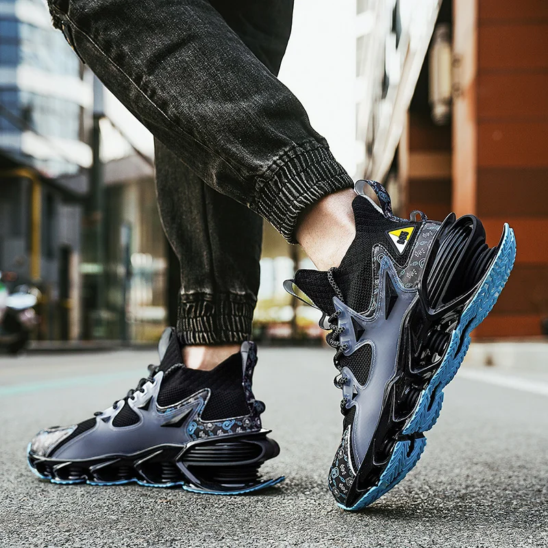 럭셔리 남성 신발 컬렉션: 통기성 좋은 러닝 스니커즈, 패셔너블한 캐주얼 로퍼 및 스포츠화