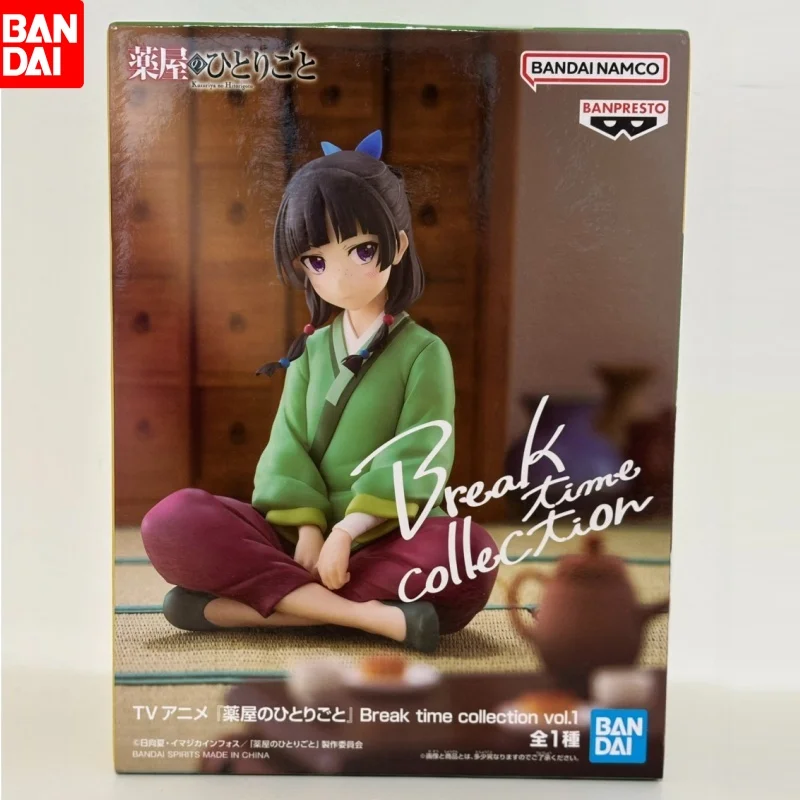 

Original Banpresto Break Time Collection Kusuriya No Hitorigoto Maomao 13cm Action Anime Figure Cartoon Model Toy Gift