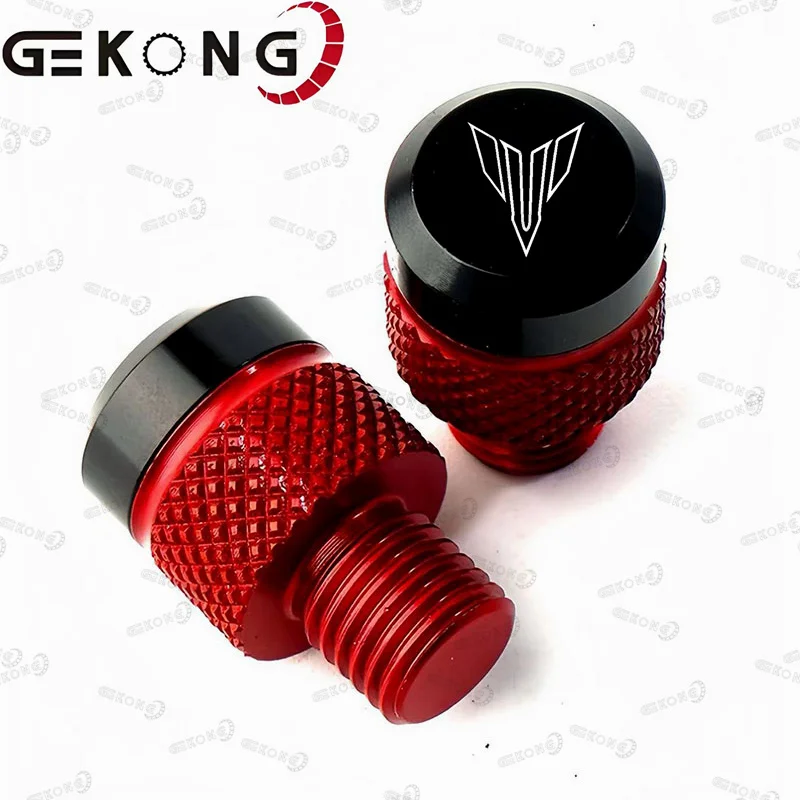 Подходит для MT07 MT09 MT10 MT15 MT 07 09 10 SP FZ09 FZ07 Аксессуары для мотоциклов M10 * 1,25 Заглушки для отверстий заднего зеркала Винты Крышка