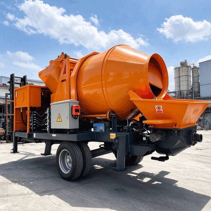 Customized Electric Concrete Pump for Construction Site High Pressure Grouting Machine Portable Cement Delivery