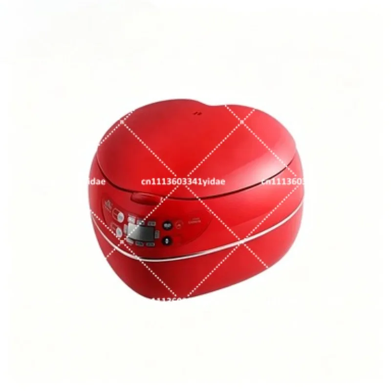1.8L Heart-Shaped Rice Cooker 220V 300W Home Smart Cooker with Porridge and Cake Functions