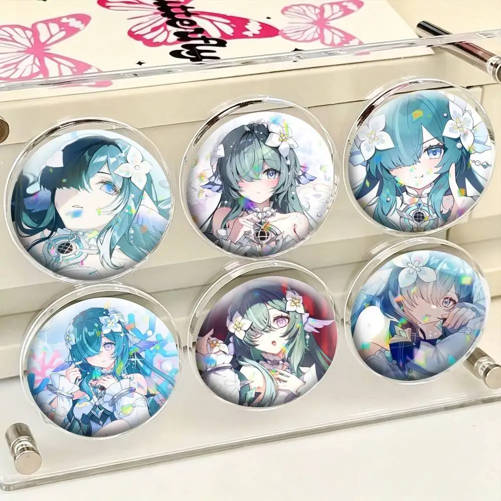 vodyanitsa Genshin Impact  25mm 32mm 44mm 58mm 75mm Brooches Badges Pins for Accessories Gift
