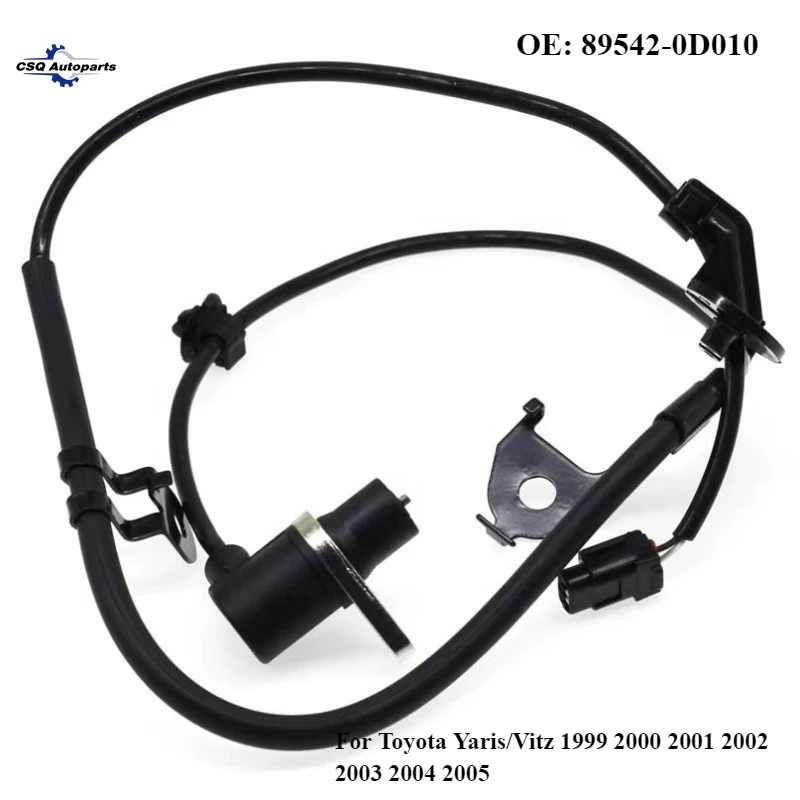 

89542-0D010 NEW ABS Wheel Speed Sensor 895420D010 For Toyota Yaris/Vitz 1999 2000 2001 2002 2003 2004 2005 Front Right