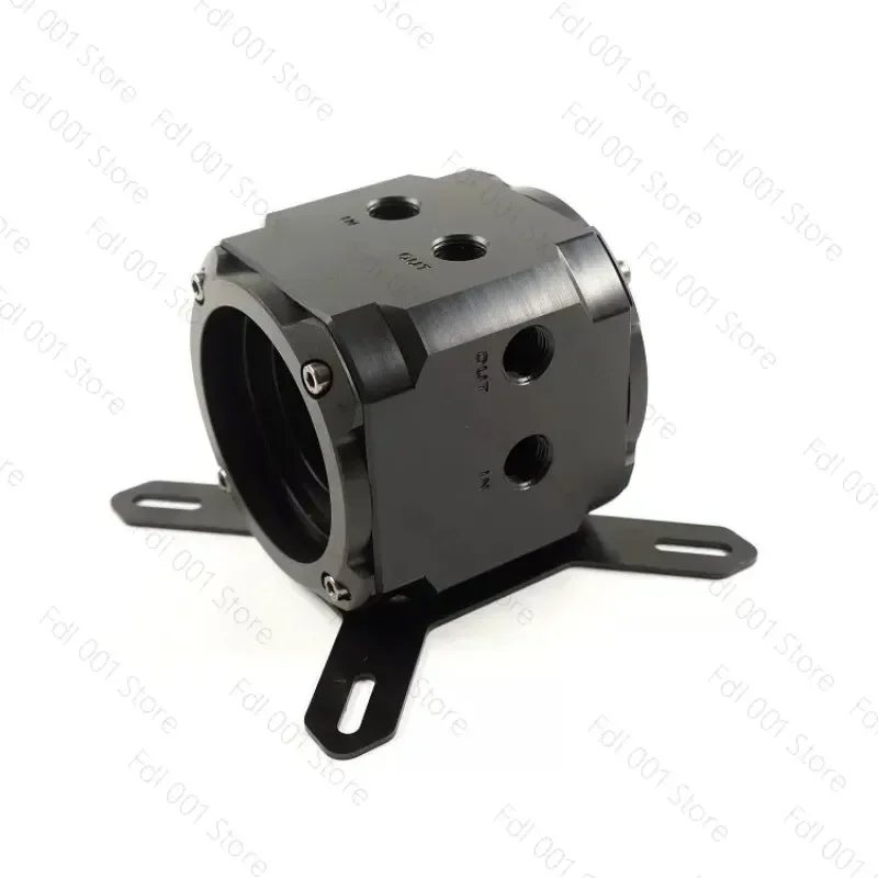 Dual D5 Serial Pump Cover EVO Version Smooth Flow Stable for PC Water Cooling System