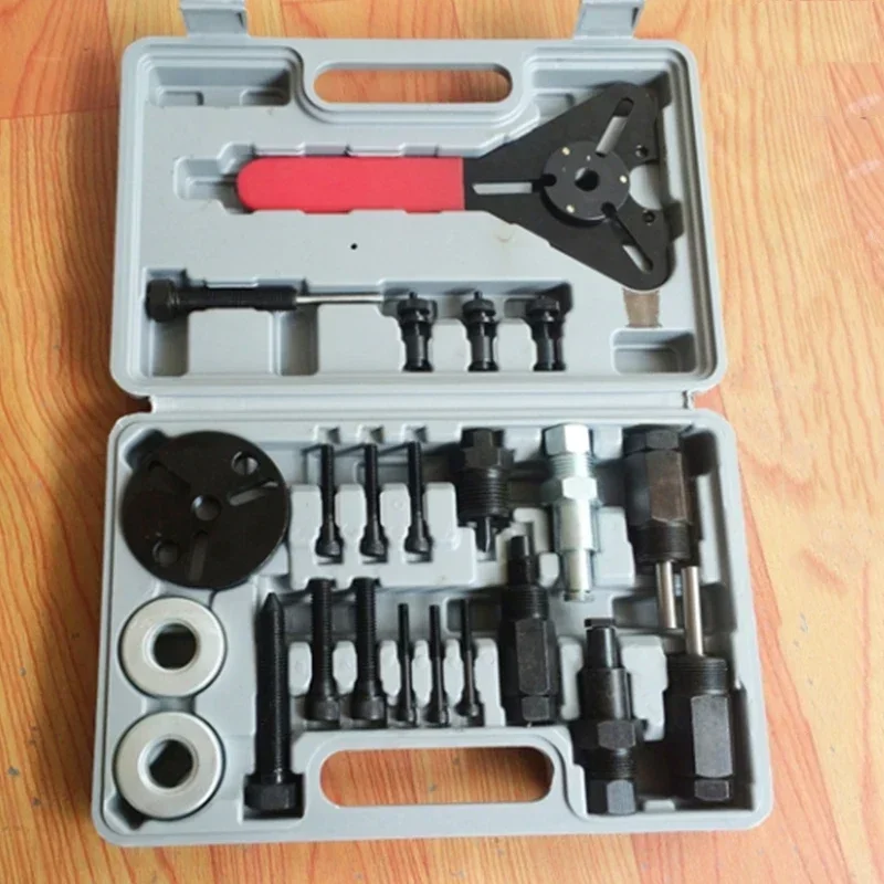 Air conditioning pump removal tool / suction cup puller; Automotive air conditioning compressor clutch bearing removal tool