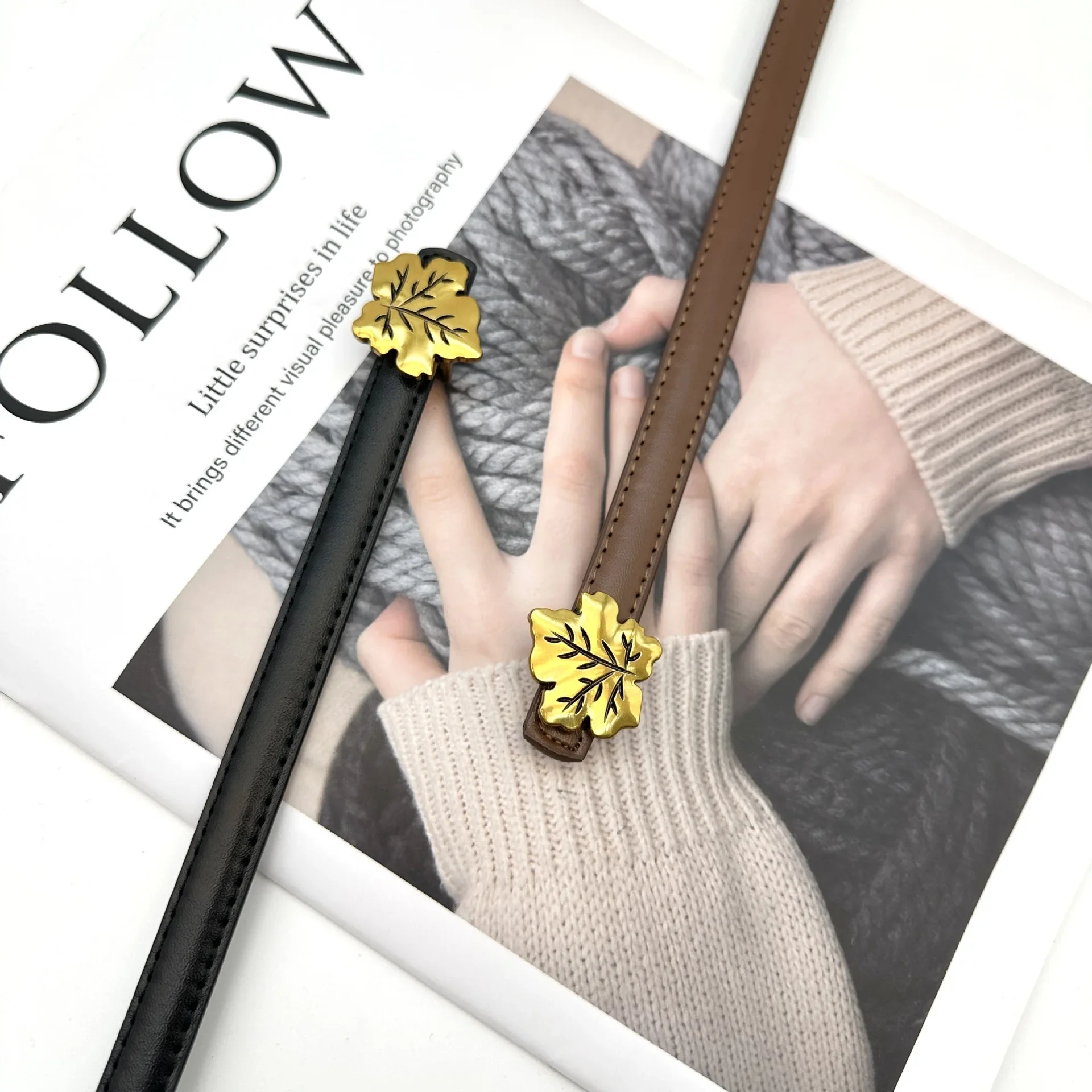 

2025 Girth Women All Match Jeans Belt Decoration with Skirt Suit Sweater Accessories Ins Style New Style