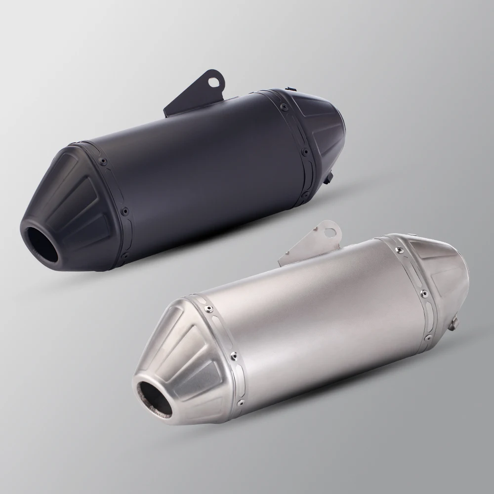 

Motorcycle Exhaust Escape System Tail Section Moto Racing Scooter Muffler Pipe Slip On For RC390 CRF300 z900 r3 r6 mt07