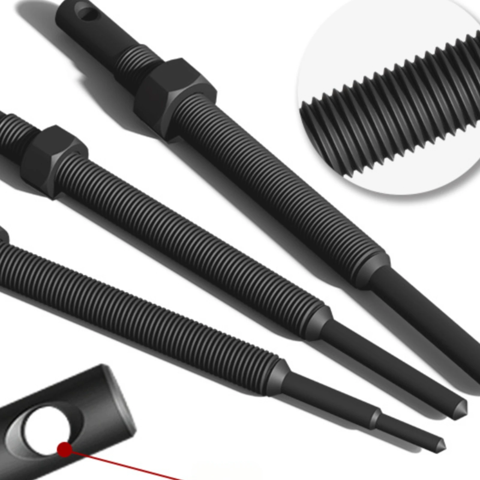 14 Pieces Bearing Removal Tool Kit High Hardness Inner Bearing Puller Set Long-Lasting Compact for Mechanics, Motorcycle Repair