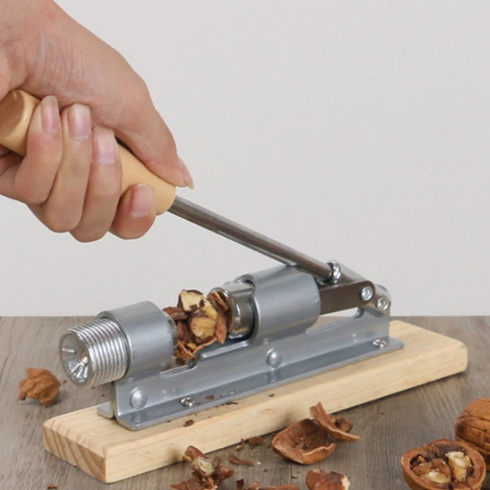 

Nutcracker Nut Tongs Walnuts Heavy Duty Stainless Steel Nut Opener Peeling Machine Handle for Hazelnuts Almonds