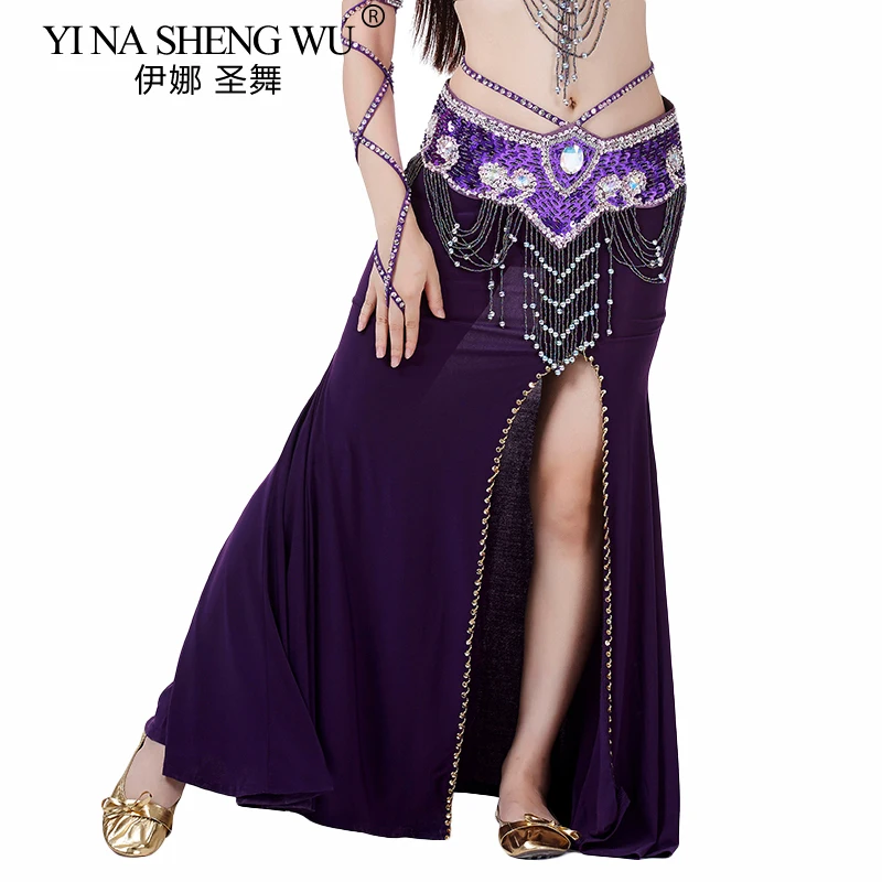 New Belly Dance Skirts Lady Indian Dance Dress Sexy Women Belly dancing Gypsy Skirt Belly Dance Professional Performance Skirt