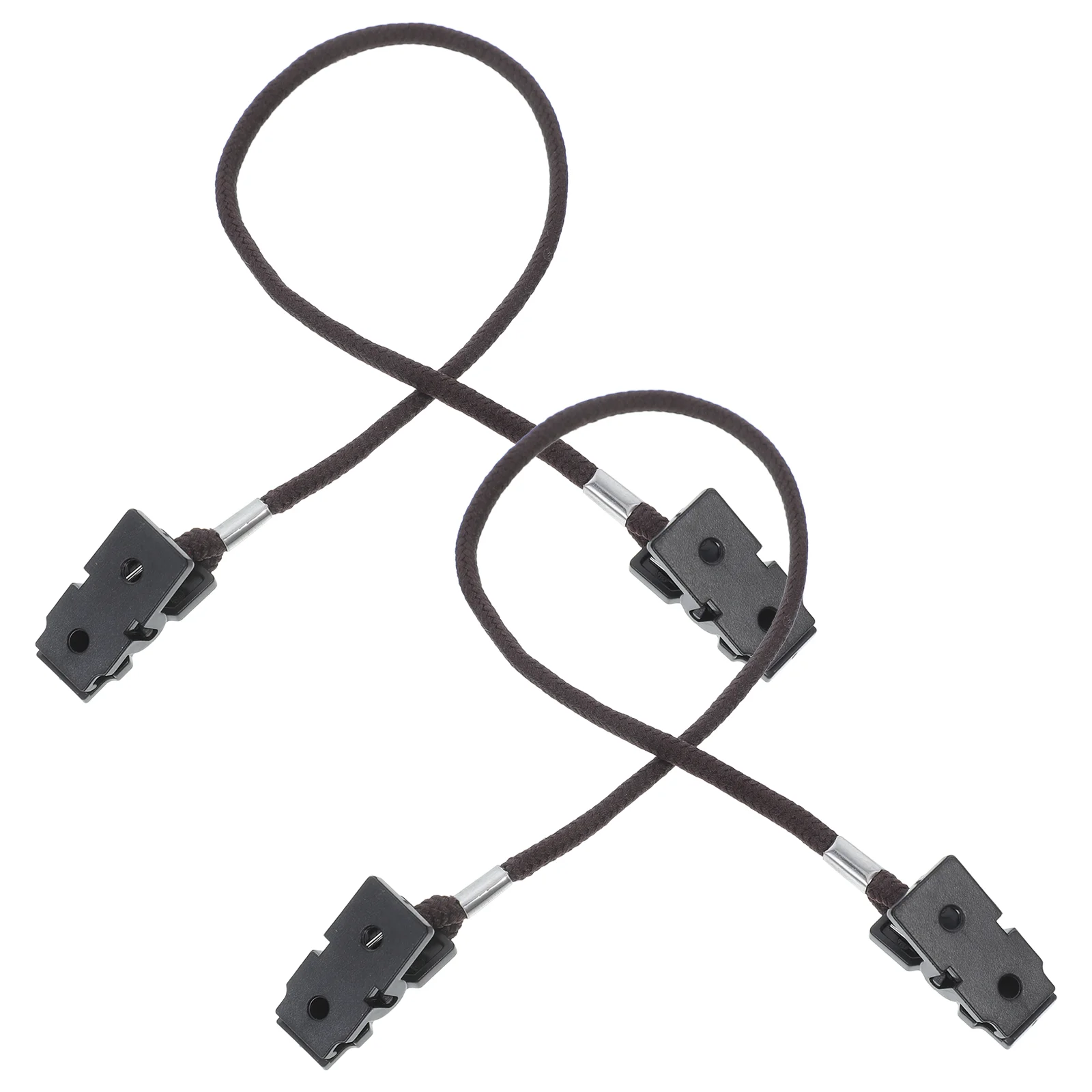 2 Pcs Glasses Rope Chain for Around Neck Women Windproof Hat Strap Clip Eyeglass Chains Holder Straps