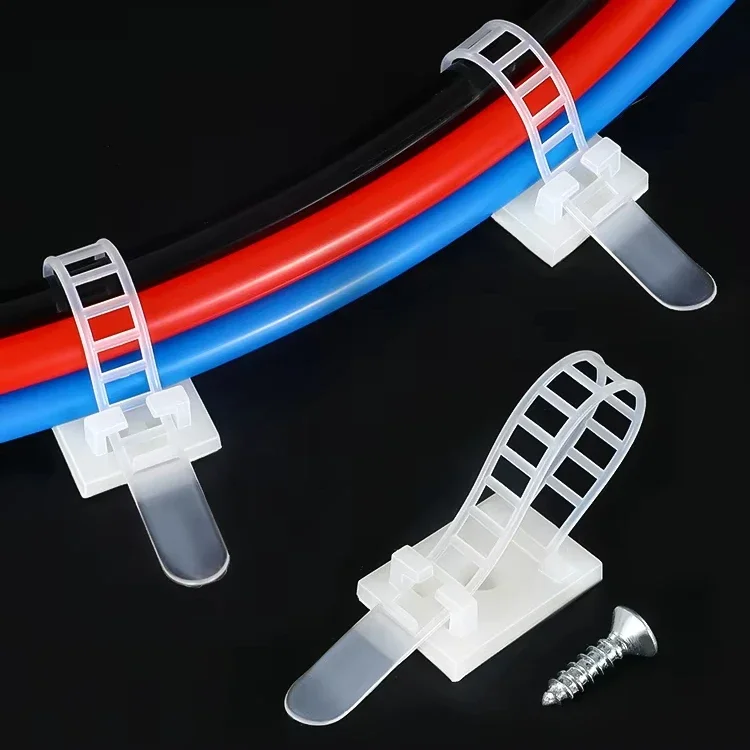 

Various Sizes Adjustable Nylon Cable Clamp Cable Clip Can Hold Any Size Cable CL-2