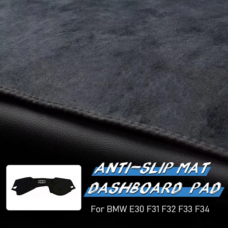 Carpet Car Dashboard Cover Pad For BMW 3 Series F30 F34 2013-2018 Sunshade Protector Anti-UV Non-slip Pads Interior Accessories