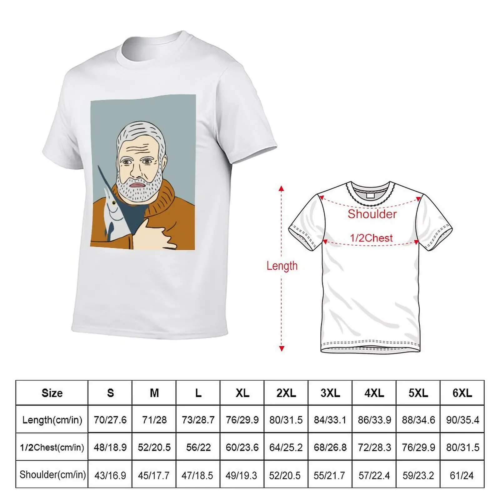 إرنست همنغواي تي شيرت أنيمي تي شيرت للرجل مضحك تي شيرت القطن