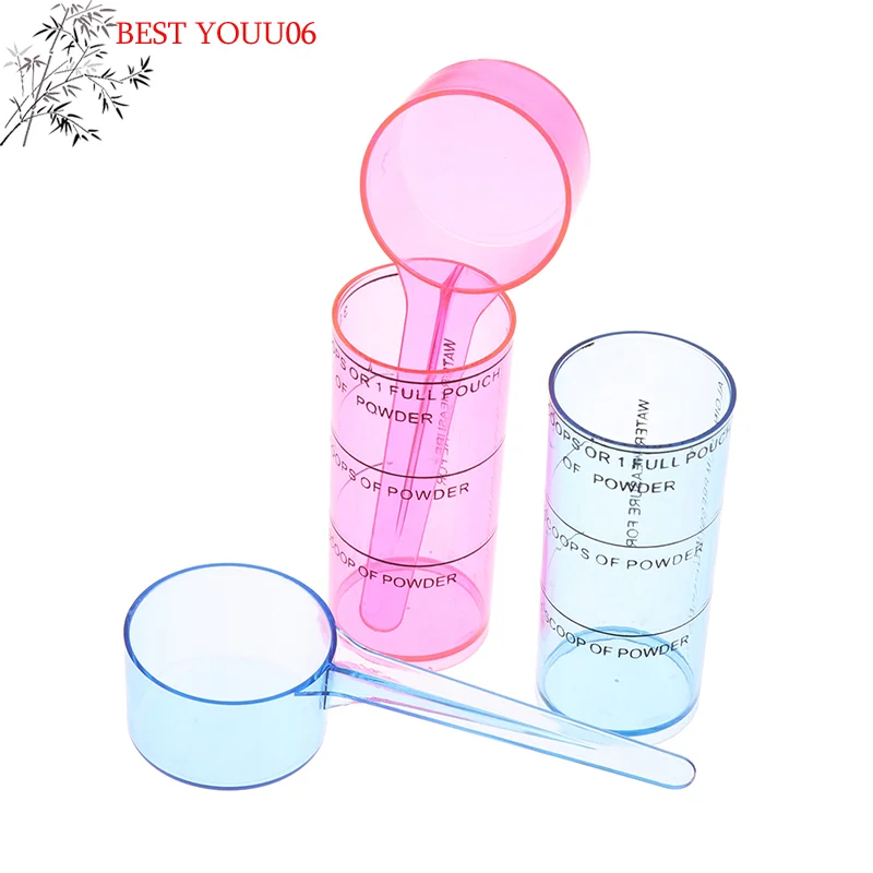 (YOUU06)Plastic Dental Alginate Spoon Measuring Scoop For Liquid Dental Lab Oral Impression Material Mixing Cup Powder Surveying