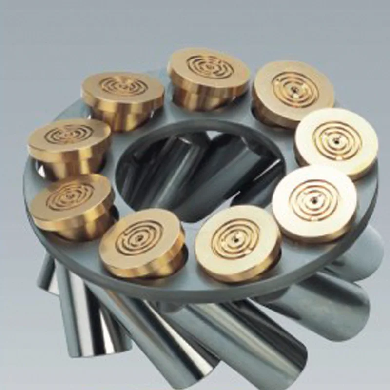 Suitable for modern R215-7 excavator hydraulic pump accessories, flat, plunger, nine-hole plate