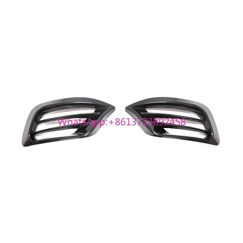 

Carbon Fiber Fog Lamp Air Intake Duct Vent Cover for Mercedes Benz V Class W447 V250 MPV 2016-2018