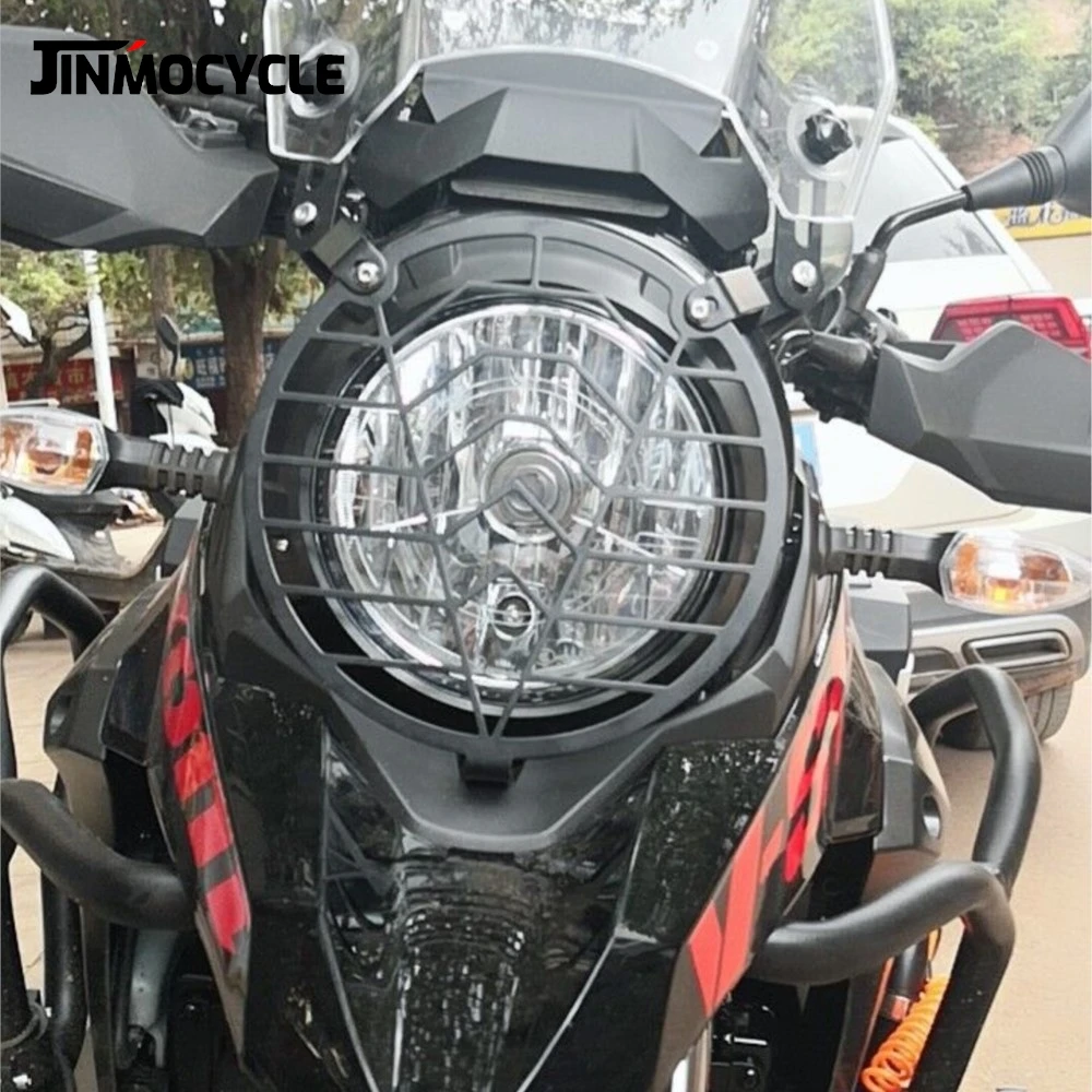 For Suzuki V-Strom 250 V-Strom DL 250 2017-2025 Headlight Head Light Guard Protector Cover Protection Grill HeadLamp Grill Guard