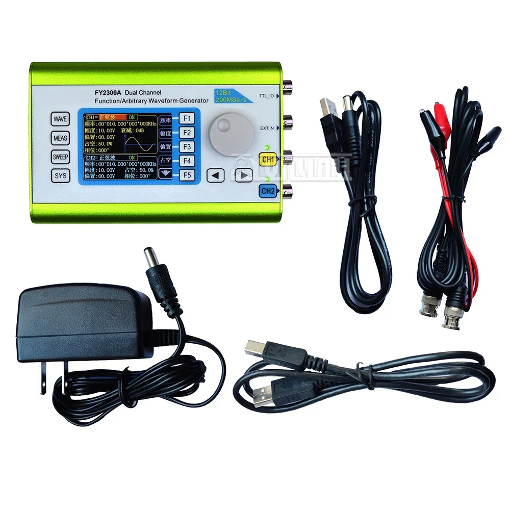 

FY6300 FY2300 Dual Channel DDS Function Signal Generator 40MHz 50MHz 60MHz Arbitrary Waveform Sine Wave Frequency 2025 NEW