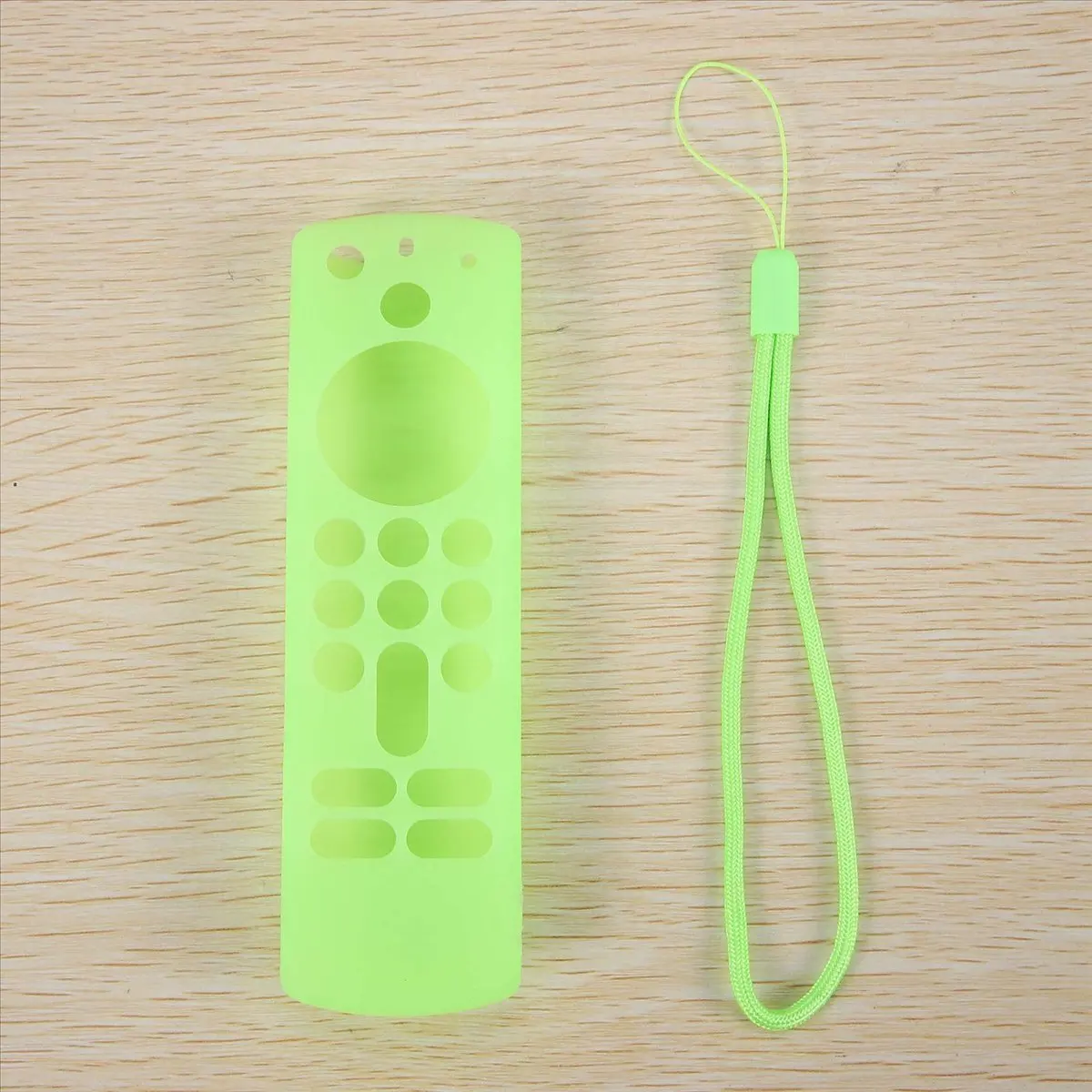 A49T Silicone Remote Control Cover for 3Rd Gen 3Rd Generation Anti-Slip Remote Protector Case(Green)
