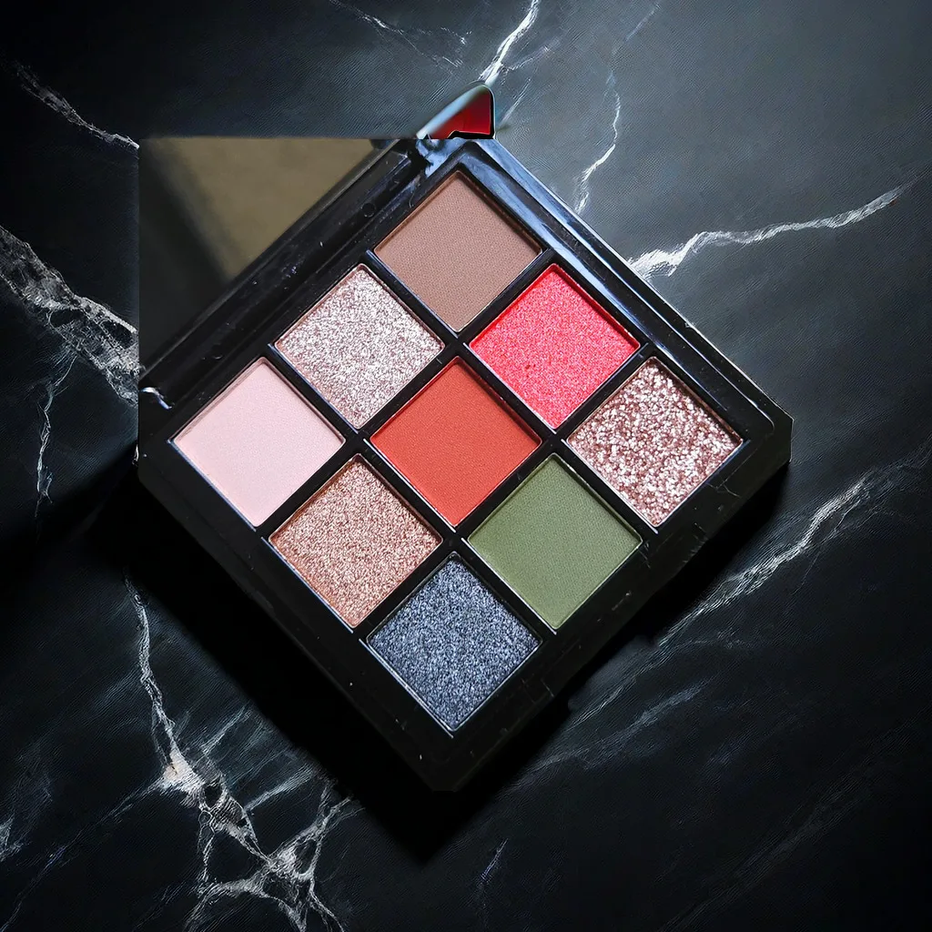 Valleynet 9-Palette de fards à barrage rose de nuit,