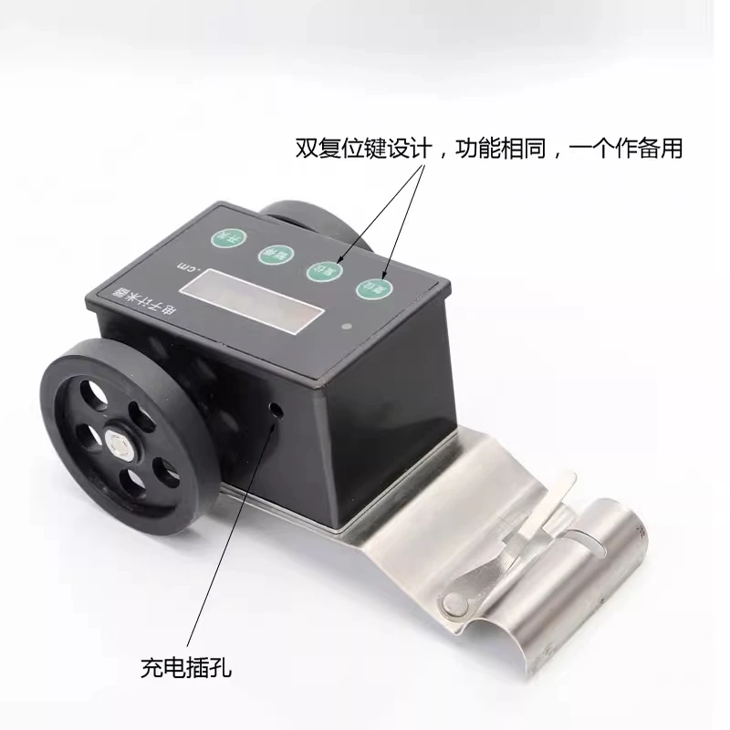 New wallpaper gluing machine electronic digital meter hand cranked 70 gluing machine code table electronic counter