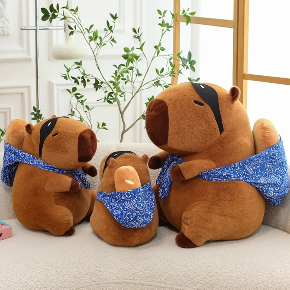 

Accompany Toy God Thief Capybara Plush Toy Stuffed Fluffy Capybara Stuffed Doll Ins Collection Capybara Fluffty Doll Home Decor