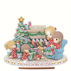 Diamond Painting Kits DIY Christmas Family Tabletop decoration 5D Diamond Art Christmas Decorations