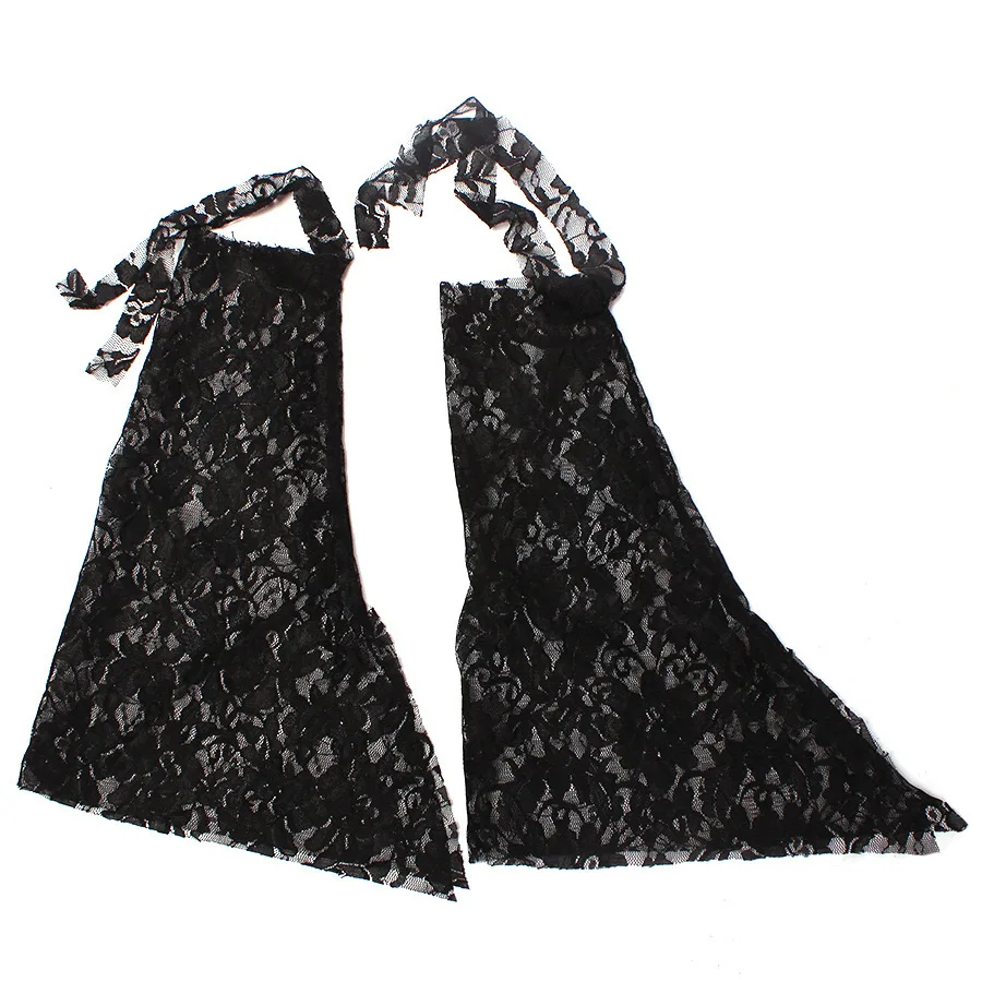 Handgefertigtes Tutu-Prinzessinnenkleid Mädchen Cosplay-Kostüm Böse Königin Schwarzes Netz Kinder Karnevalsparty Zauberstab Dämonisches Hexenkleid – Detail 9