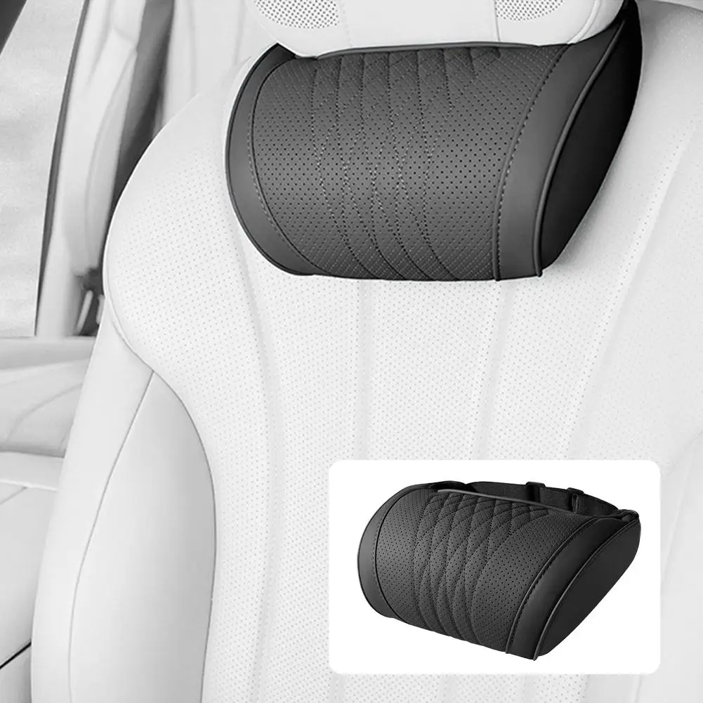 Auto-Nackenschutzkissen, Lendenstütze, spezielles Kissen für den Fahrersitz, Kopfstützenkissen zur Linderung von Rücken- und Nackenschmerzen – Detail 9