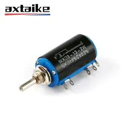 WXD3-13-2W Rotary Side Multiturn Potentiometer 1K 2.2K 3.3K 4.7K 5.6K 6.8K 10K 22K 33K 47K 100K 100 200 220 330 470 680 Ohm WXD3