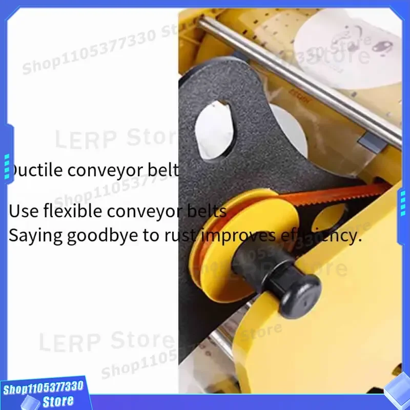 Manual PVC PP Sealing Machine Stainless Steel Cup Sealer for Milk Tea Shop Bubble Tea Store Portable Hand Press Device