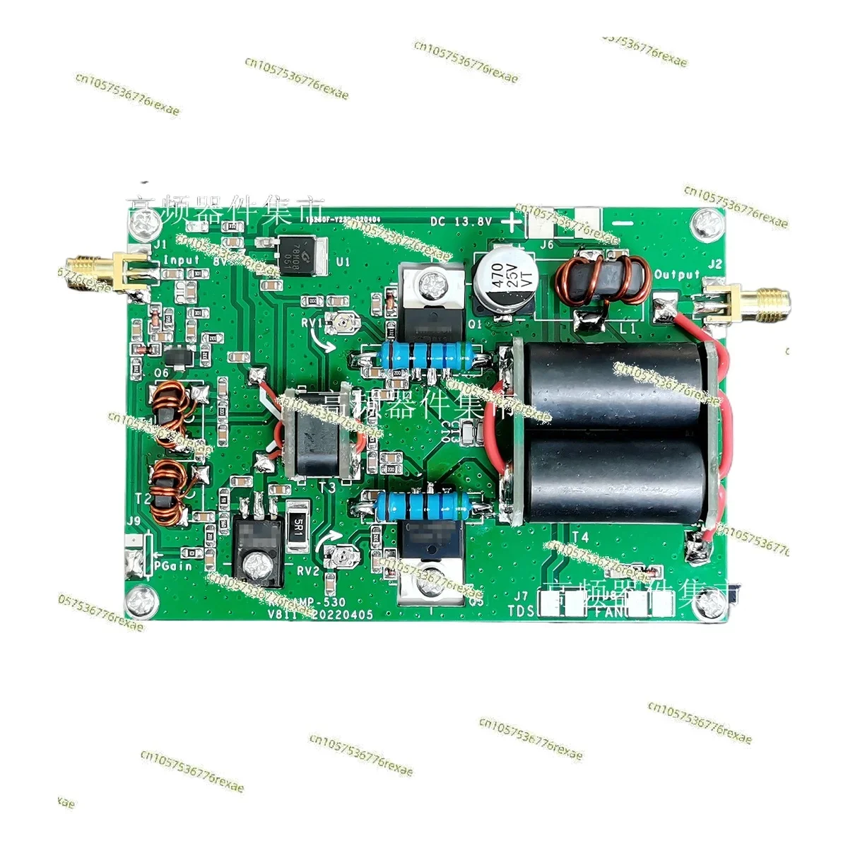 45W SSB Linear HF RF Leistungsverstärker Chinesisch und Englisch Sprachfähig Kurzwellen-Verstärkerplatine (Fertiggestellt)