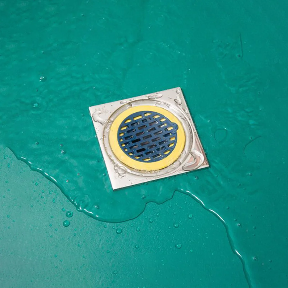 

4Pcs Floor Drain Backflow Preventer Plastic Odor Proof Core Hair Filter Sewer Seal Sink Drain Plug Anti-Clogging Guard