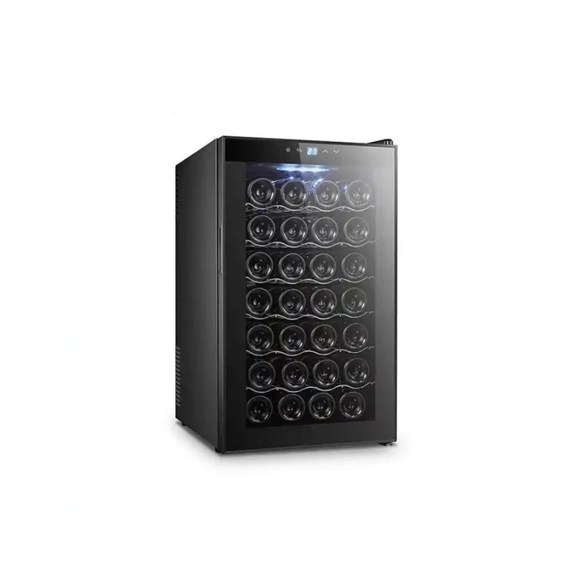 High quality BW-70D1 28 Bottles  Hotel Single Door Mini Fridge Electronic Wine Cooler