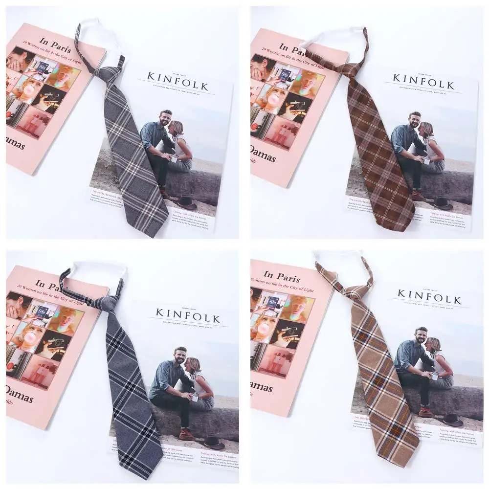 Japanese Ins Short Cute JK Uniform JK Decoration Lolita Style All-Matching College Style Women's Ties JK Ties Neck Tie