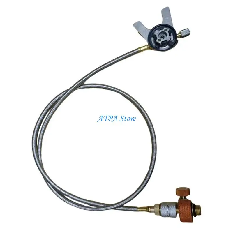 U13C Gas Tanks Burners Head Adapter Split Type Gas Filling Adapter Outdoor Camping Burners Adaptor Gas Tanks Head Adapter