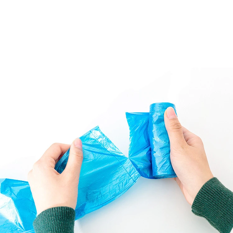 Mini Trash Bags - 75Count Small Garbage Bags Unscented,45x50cm Colored Plastic Trash Can Liners,Waste Basket Liners for Bathroom