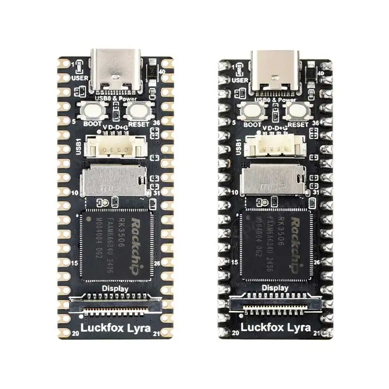 Luckfox Lyra B Flash-Boot Versão RK3506G2 Rockchip Linux Placa de Desenvolvimento Para MIPI/DSI Display Cortex-A7