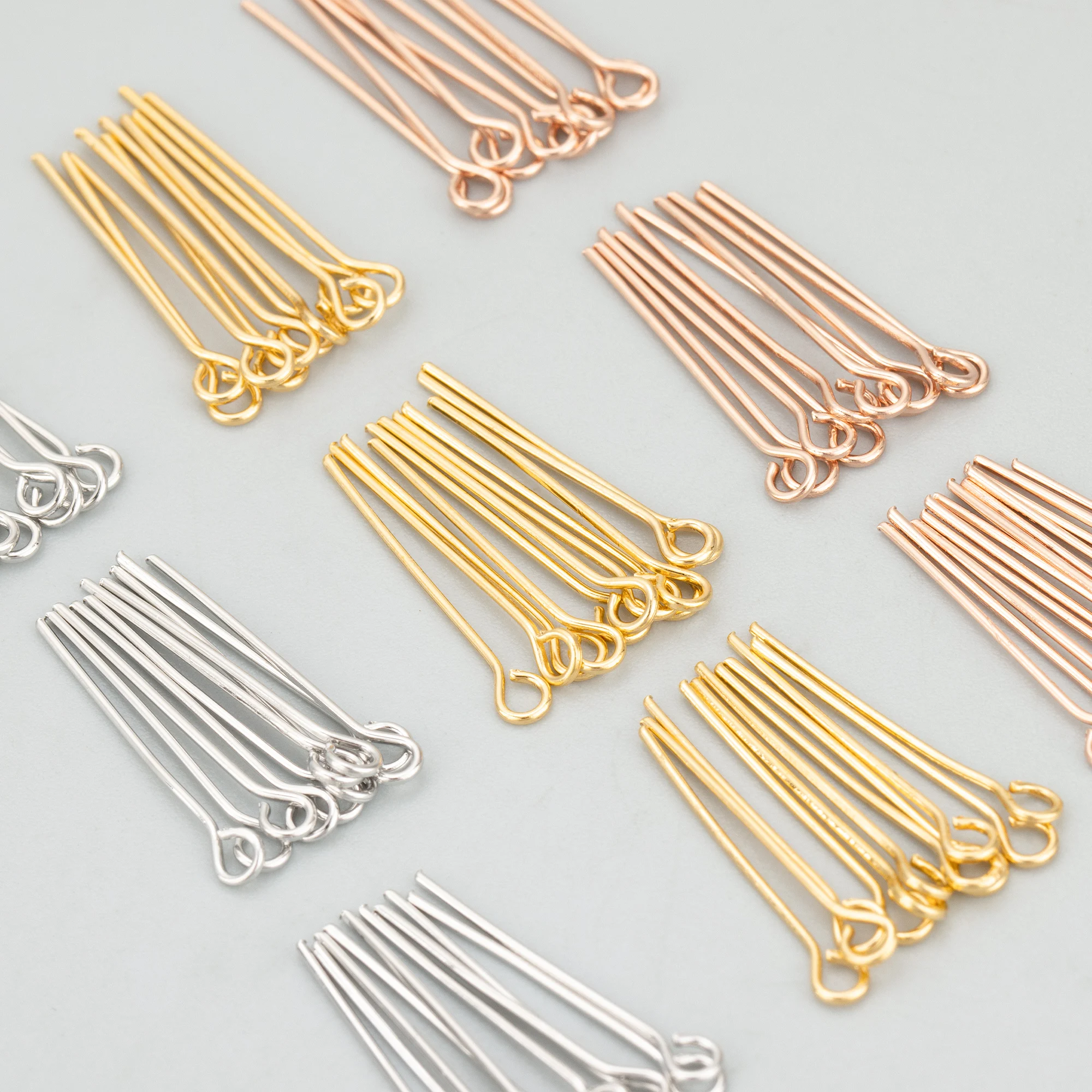 GUFEATHER,one pack/lot,MG83,jewelry accessories,18k gold plated,copper,nickel free,charms,needle,jewelry making,diy accessories image 6