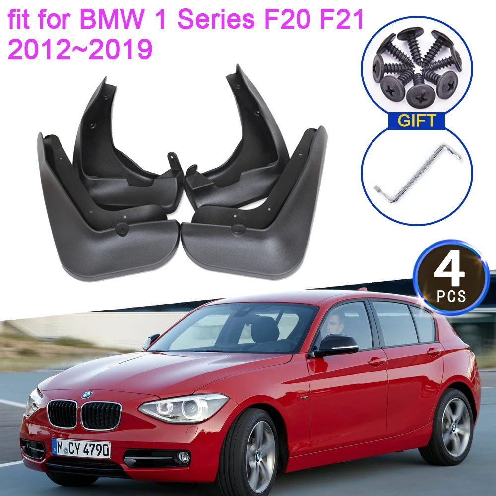 

4x For BMW 1 Series F20 F21 2012 2013 2014 2015 2016 2017 2018 2019 Mudflaps Splash MudGuards Mud Flaps Front Fender Accessories