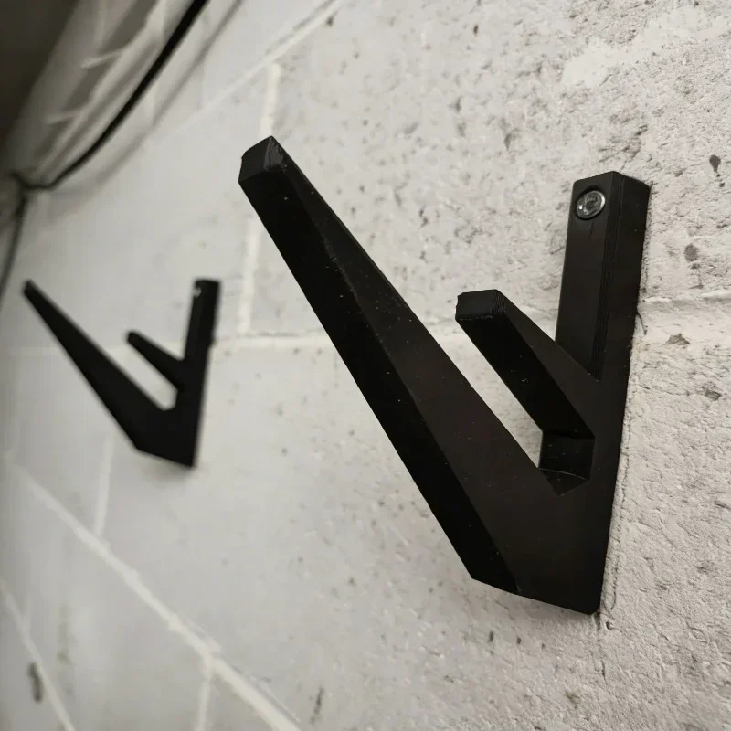 Wandmontiertes Skateboard-Aufbewahrungsregal mit einfachem und tragbarem Design, geeignet für die Aufbewahrung im Innenbereich (Schrauben im Lieferumfang enthalten) – Detail 2