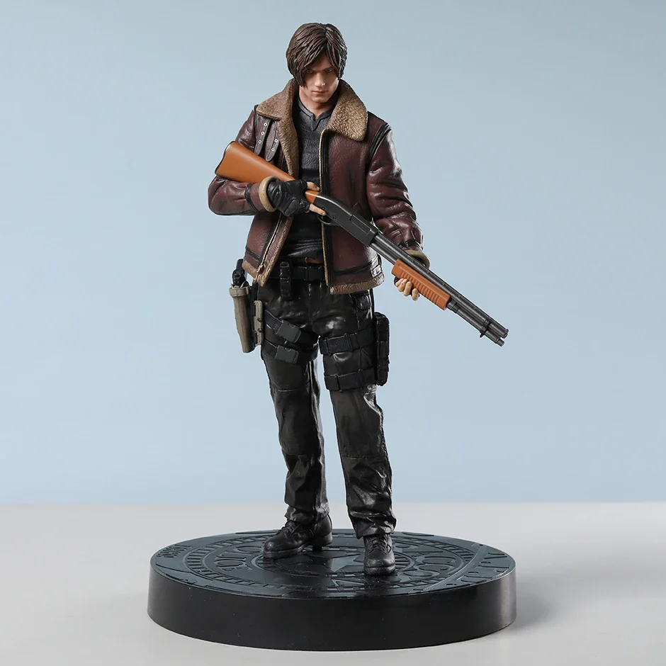 

Movie Game Character Leon S. Kennedy Model Kit Collectible Figure Toy 30cm