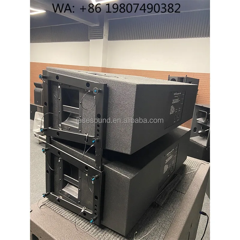 12 Inch 3-Way PA System Wooden 120W Professional Audio for Outdoor Concerts Carnivals
